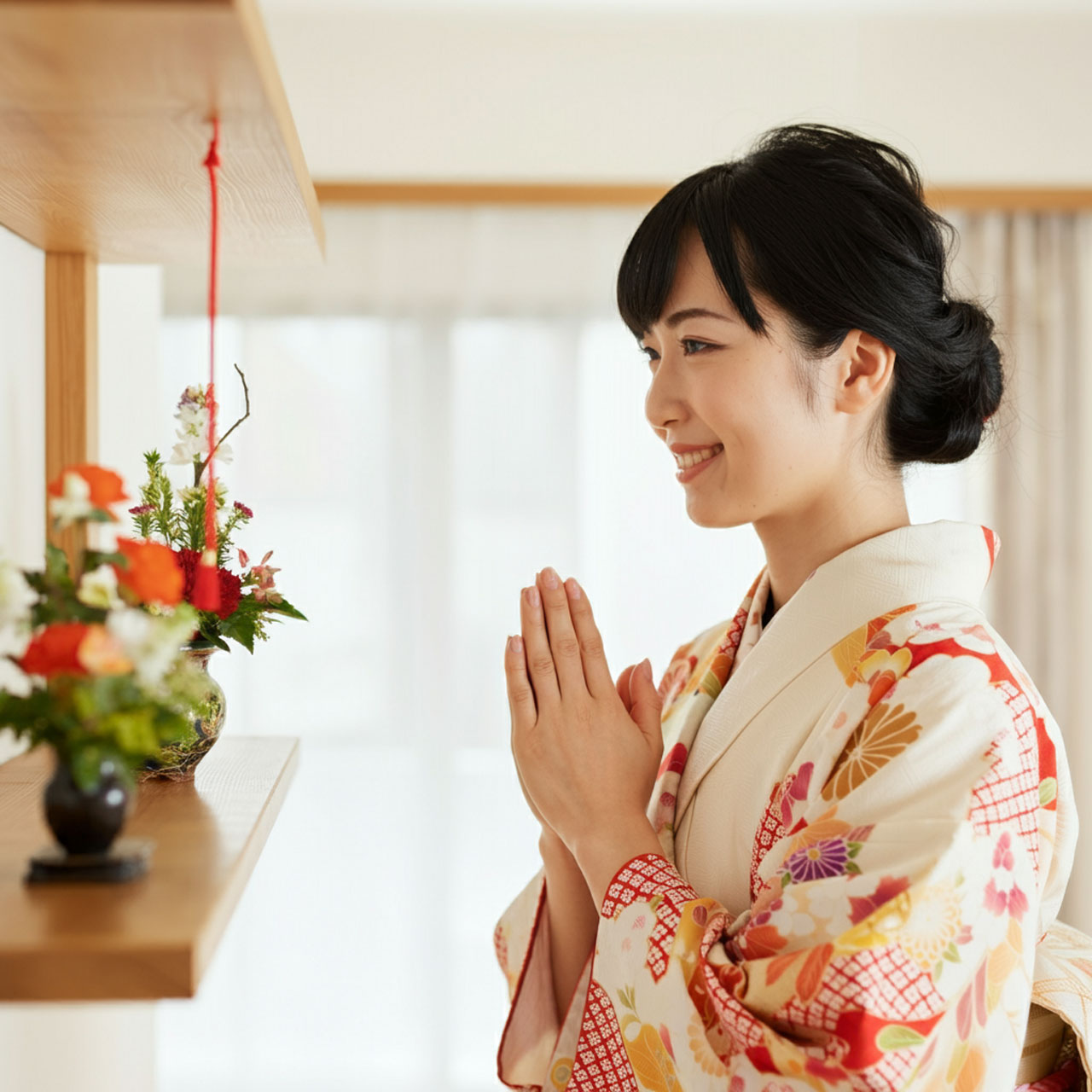 家墓 自宅での手元供養イメージ